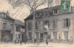 18-CHATEAUNEUF-SUR-CHER-La Mairie-N 6005-C/0391 - Autres & Non Classés