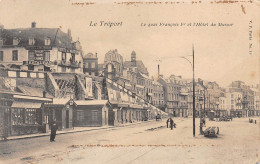 76-LE TREPORT-Le Quai François 1er Et Hôtel Du Musoir-N 6005-C/0349 - Le Treport