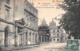 61-ARGENTAN-Théatre Et Rue De !'Hôtel-de-Ville-N 6005-C/0143 - Autres & Non Classés