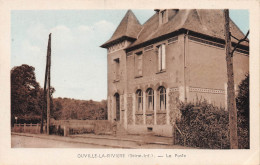 76-OUVILLE LA RIVIERE-La Poste-N 6005-H/0003 - Autres & Non Classés