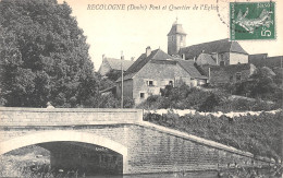 25-RECOLOGNE-Pont Et Quartier De L'Eglise-N 6005-F/0321 - Sonstige & Ohne Zuordnung