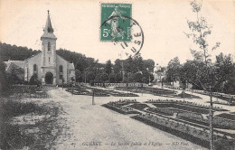 23-GUERET-Le Jardin Et Eglise-N 6005-F/0299 - Guéret