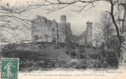 23-MONTAIGUT LE BLANC-Ruines Du ChAteau-N 6005-F/0297 - Autres & Non Classés