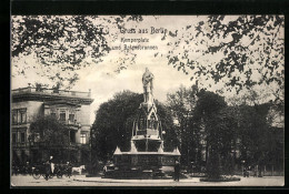 AK Berlin, Kemperplatz Und Rolandbrunnen  - Dierentuin