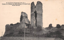 49-CHAMPTOCE-Ruines Du Château-N 6006-B/0197 - Autres & Non Classés