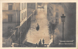 75-PARIS-Crue Rue De La Manutention-N 6006-B/0167 - Paris Flood, 1910
