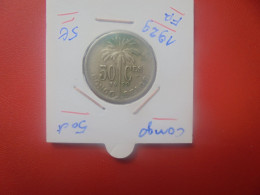 CONGO BELGE 50 Centimes 1929 FR (A.5) - 1910-1934: Albert I.