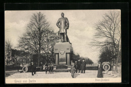 AK Berlin, Roon-Denkmal  - Dierentuin