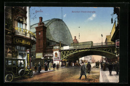 AK Berlin, Bahnhof Friedrichstrasse  - Mitte