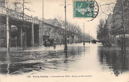 75-PARIS-Crue 1910-Avenue Daumesnil-N 6005-H/0383 - Paris Flood, 1910