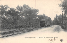 62-LE TOUQUET PARIS PLAGE-Tramway Dans La Foret-N 6005-H/0323 - Le Touquet