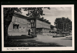 AK Bad Salzhausen, Am Staatlichen Kurhaus, Landpoststempel  - Sonstige & Ohne Zuordnung