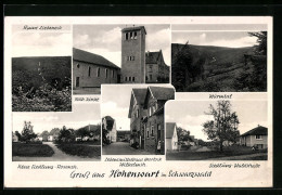 AK Hohenwart, Ruine Liebeneck, Neue Siedlung Rosenstrasse, Blick Ins Würmtal, Siedlung Waldstrasse  - Autres & Non Classés