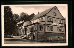 AK Winterstein /Thür., Gasthaus Zum Hirsch  - Autres & Non Classés