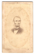 Fotografie Unbekannter Fotograf Und Ort, Portrait Präsident Abraham Lincoln, 16. Präsident Der USA  - Célébrités