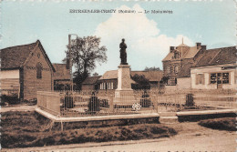 80-ESTREES LES CRECY-Le Monument-N 6006-F/0087 - Sonstige & Ohne Zuordnung