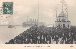 76-LE HAVRE-Arrivée De "La France"-N 6006-E/0185 - Non Classés