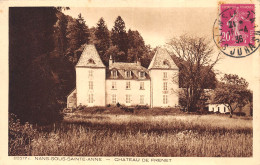 25-NANS SOUS SAINTE ANNE-Château De Frenet-N 6006-E/0089 - Other & Unclassified