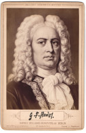 Fotografie Sophus Williams, Berlin, Portrait Georg Friedrich Händel, Komponist  - Beroemde Personen