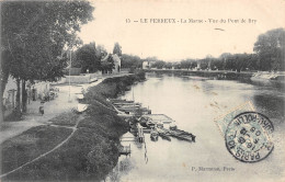 94-LE PERREUX-La Marne Vue Du Pont De Bry-N 6006-D/0249 - Le Perreux Sur Marne