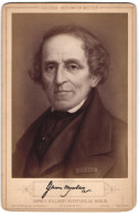 Fotografie Sophus Williams, Berlin, Portrait Giacomo Meyerbeer, Komponist  - Famous People