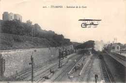 91-ETAMPES-Intérieur De La Gare-N 6006-C/0325 - Etampes