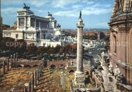72267632 Roma Rom Saeule Forum Trajans Denkmal Victor Emanuel II Firenze - Autres & Non Classés