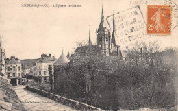 91-DOURDAN-Eglise Et Château-N 6006-H/0165 - Dourdan