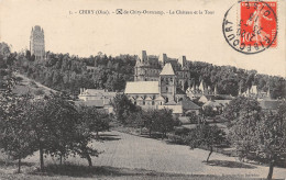 60-CHIRY OURSCAMP-Château Et Tour-N 6006-G/0013 - Altri & Non Classificati