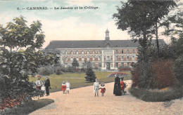 59-CAMBRAI-Jardin Et Collège-N 6006-F/0389 - Cambrai