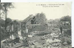 MAMERS - Catastrophe Du 7 Juin 1904 Vue Prise Rue Des Ormeaux - Mamers