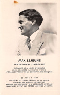 80-ABBEVILLE-MAX LEJEUNE DEPUTE MAIRE-N 6007-C/0165 - Abbeville