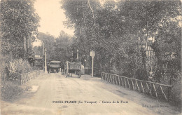 62-LE TOUQUET PARIS PLAGE-ENTREE DE LA FORET-ATTELAGE-N 6007-C/0109 - Le Touquet