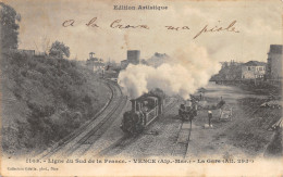 06-VENCE-LA GARE-LOCOMOTIVE-N 6007-B/0211 - Vence