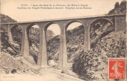 04-ANNOT-VIADUC DE LA DONNE-CHEMIN DE FER-N 6007-B/0181 - Sonstige & Ohne Zuordnung