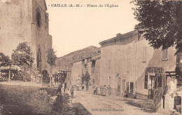 06-CAILLE-PLACE DE L EGLISE-N 6007-B/0013 - Sonstige & Ohne Zuordnung