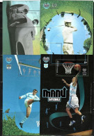 Argentina 2008 Sporting Idols Of Argentina Stamp SS/Block 4v MNH - Neufs