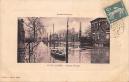 94-VTRY SUR SEINE-INONDATIONS 1910-N 6007-D/0209 - Other & Unclassified