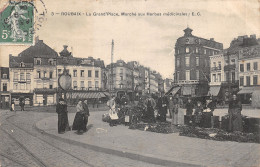 59-ROUBAIX-MARCHE AUX HERBES MEDICINALES-N 6007-G/0193 - Roubaix