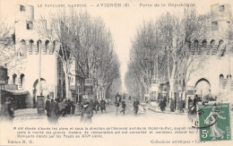 84-AVIGNON-PORTE DE LA REPUBLIQUE-6011-N 6007-G/0021 - Avignon