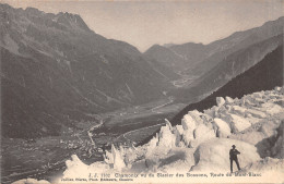 74-CHAMONIX-GLACIER DES BOSSONS-N 6007-F/0353 - Chamonix-Mont-Blanc