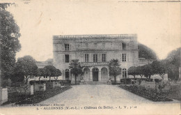 49-ALLONNES-CHATEAU DE BELLAY-N 6007-F/0279 - Allonnes