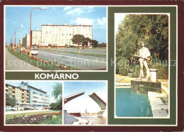 72264607 Komarno_Komarom_Slovakia Denkmal Ziehbruecke Wohnsiedlung - Slovaquie