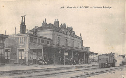 89-LAROCHE-LA GARE-LOCOMOTIVE-N 6008-C/0167 - Laroche Saint Cydroine