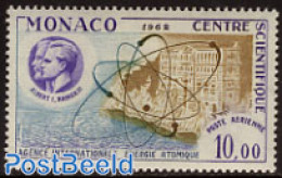 Monaco 1962 Atomic Energy 1v, Mint NH, History - Science - Europa Hang-on Issues - Atom Use & Models - Ongebruikt