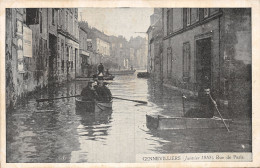 92-GENNEVILLIERS-INONDATION 1910-RUE DE PARIS-N 6008-F/0241 - Gennevilliers