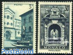 Monaco 1951 Definitives 2v, Mint NH - Ungebraucht