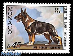 Monaco 1973 Dog Exposition 1v, Mint NH, Nature - Dogs - Unused Stamps