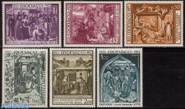 Monaco 1973 Christmas 6v, Mint NH, Religion - Christmas - Religion - Unused Stamps