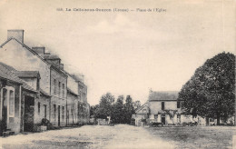 23-LA CELLE SOUS GOUZON-PLACE DE L EGLISE-N 6008-E/0211 - Autres & Non Classés